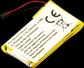 31064 Battery for Garmin Fenix 5, Li-Po, 230 mAh