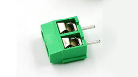 Blok terminal voor printmontage 2 groen 3,5mm