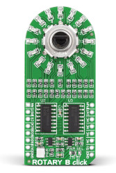 Zestaw rozwojowy czujników, EC12D, Płytka Click mikroBus, Rotary B