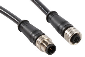 Przewód czujnik-siłownik ze złączem Złącze M12 długość 5m Złącze B Złącze M12