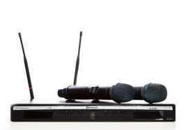 Podwójny zestaw bezprzewodowy UHF z mikrofonami doręcznymi UR-270D MH