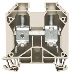 Blok zacisków przelotowych Weidmuller poziomy: Pojedynczy 12 → 2AWGŚruba W 125A 1 kV