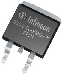 MOSFET N-kanałowy 13,3 A TO-263 950 V