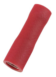 Konektor płaski Żeński 0.5 x 2.8mm 0.5 → 1.5 mm², 22 → 16 AWG długość 19mm Izolacja: Izolowane Cyna