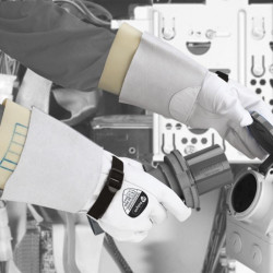 Electricians Leather Protector Gauntlet