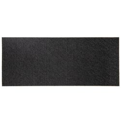 Podkładka filcowa pod meble, pod krzesła samoprzylepna czarna arkusz 10x24 cm