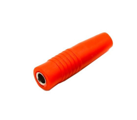 GNMIAZDO BANAN 4mm CZERWONE IZOLOWANE LUTOWANE A2335