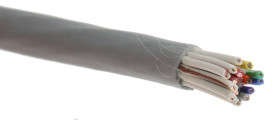 Control Cable liczba żył 15 0,24 mm² Nieekranowany Alpha Wire średnica zew 5.41mm Szary