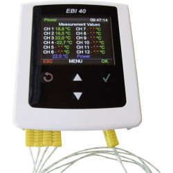 ebro EBI 40 TC-02 Multi Channel Temperature Data Logger