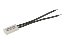 Termostat; bimetaliczny; KSD9700; NO; 45°C; 10A; 250V AC; ceramiczny