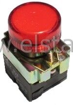 Kontrolka czerwona koł. metal max 240V 2.6Wmax