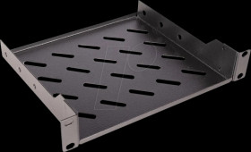 26210030 10-inch shelf, 1 U depth 200mm, black