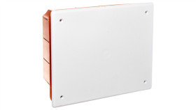 Puszka Podtynkowa 160X130x70mm Ze Śrubami Biała Ol10004