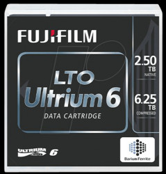16310732 LTO ULTRIUM 6 tape, 2.5 TB (6.25 TB), Fuji
