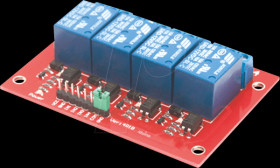 ME108 Developer Boards - Relay Module, 4 Channel, 5 V, SRD-05VDC-SL-C