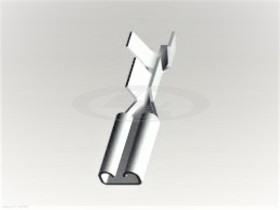 5-160556-2 konektor płaski żeński 2,8mm / 0,8mm zaciskany na przewód 0,5-1,0 mm2 TE Connectivity / AMP