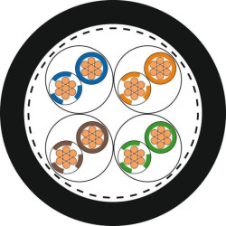 Przewód ETHERLINE ROBUST Cat.7 FLEX 2170453 /bębnowy/