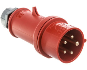 Wtyczka 2-częściowa ProTOP 16A 5p 6h 400V IP44 zaciski śrubowe ze zwrotnicą faz MEN3319A