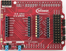 Narzędzie rozwojowe z kategorii „mikrokontrolery&#148; Mikrokontroler Infineon OPTIGA Trust Adapter Adapter