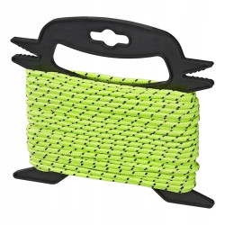 Linka fluorescencyjna 4mm 20m do namiotu markizy przyczepy dobrze widoczna