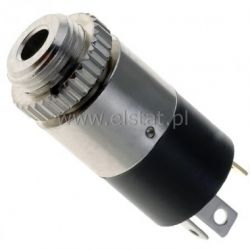 Jack 2,5 GN stereo montaż do obudowy