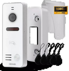 NW-AVO-2HR-W Wideodomofon jednorodzinny panel zewnętrzny NEXWEI z czytnikiem zbliżeniowym MIFARE