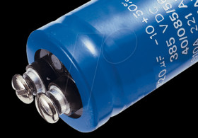 Electrolytic capacitor, 35x60 mm, 4700 µF/40 V