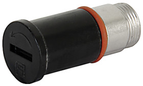 Oprawa bezpiecznikowa montowana w tablicach Montaż panelowy rozmiar: 6.3 x 32, 5 x 20mm 16A 500V ac Schurter