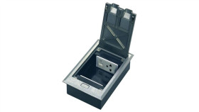 Puszka Podłogowa 2 X 1.5M (45X45) Metal, Do Wylewki Betonowej Pp008