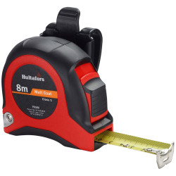 Hultafors 350303 PR8M Short Steel Tape 8m (Width 25mm) (Metric only)
