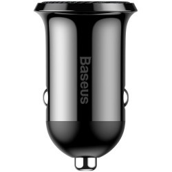 OUTLET_1: ŁADOWARKA SAMOCHODOWA Baseus Grain Pro CCALLP-01 24W 4.8A 2x USB-A