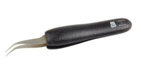 Pęseta, Dł. +120, Antymagnetyczna, Esd 7.Sa.Dn, Materiał: Stal Nierdzewna, Rs...