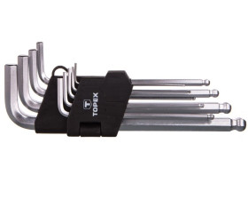 Klucze sześciokątne 1.5-10 mm 35D957 /zestaw 9 szt./