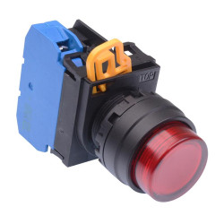 YW1L-M2E10Q4R Red 24V illuminated 22mm Momentary Push Button Switch NO IP65 IDEC