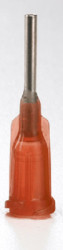 Dispensing tip, (L) 38.1 mm, amber, Gauge 15, Inside Ø 1.37 mm, 915150-TE