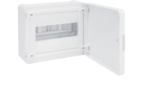 Rozdzielnica natynkowa 8 modułowa 1x8M drzwi pełne IP40 golf VS108PD HAGER