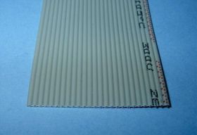 26x28AWG RASTER 1,27mm SZARA FLAT KABEL