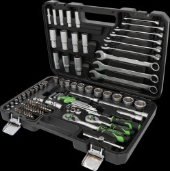 512.0092 COMPETITION 1/4" + 3/8" 91-piece socket wrench set