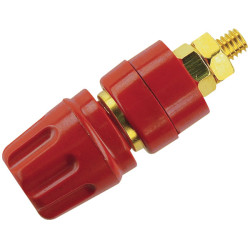SKS Hirschmann 930 103-701 4mm PKI 10A Au Plated Pin Terminal 35A Red 10AAu