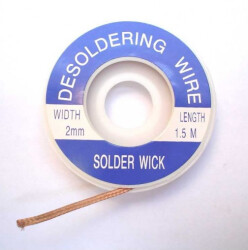 2.0mm Desoldering Wire Solder Braid Wick 150cm