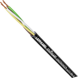 PVC data cable, 5-wire, 0.25 mm², AWG 24, black, 1030220