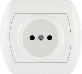 Trend, mechanizm, gniazdko pojedyncze, bez uziemienia,