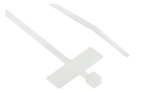 Opaska kablowa długość 100mm szerokość 2,5 mm RS PRO Nylon 66 -50 → +85°C