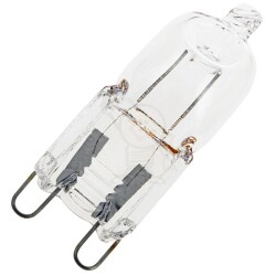 OVEN G9 40W klar 230V 14x43 300/400deg;C Osram 7536 Żarówka piecykowa 300deg;C przezroczysta halogenowa G9 230V