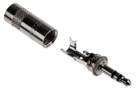 Złącze Jack 3,5 mm Męski Stereo Montaż na kablu