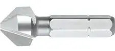 Countersink bit, M10, Ø 20.5 mm, 1/4&quot; bit, 35 mm, DIN 3126-C, SB7806205035