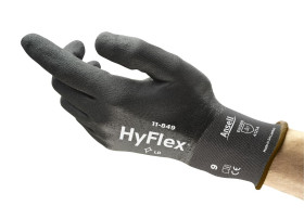 Rękawice robocze rozmiar: 8 materiał: Nylon, Spandeks zerwanie: 2 ścieranie: 4 zastosowanie: Odporność na ścieranie