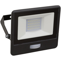 Sealey LED112PIR Extra Slim Floodlight with PIR Sensor 20W SMD LED