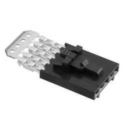 Obudowa złącza zagniatanego 5-pinowe -rzędowe raster: 2.54mm Molex Żeński 70400