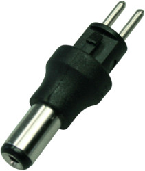 Hollow plug, 2.1 x 5.5 x 9.5 mm, for universal coupling, 10.5544.003-16